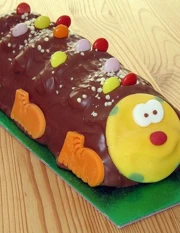 How do you send a caterpillar 100 feet in the air? Colin The Caterpillar Cake